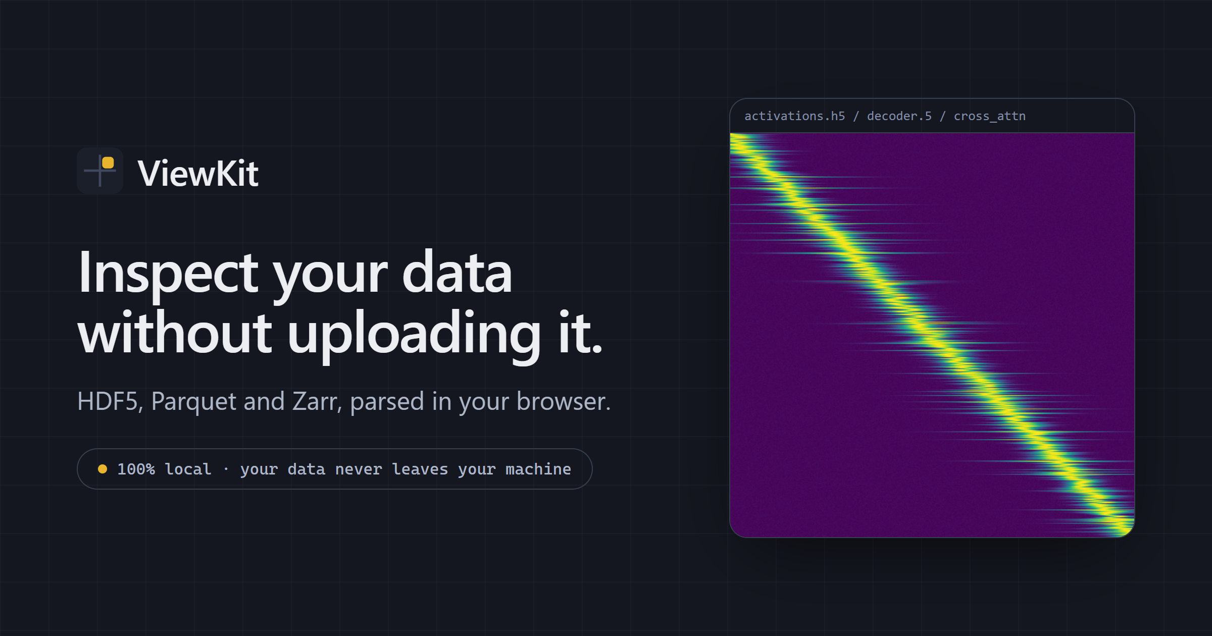 Show HN: ViewKit – Interactive dataset viewer in the browser, no upload